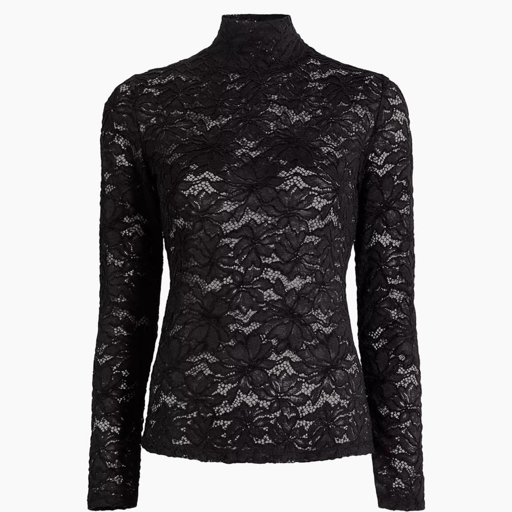 Hill House Home The Pia Top size XS black lace